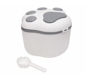 Contenedor alimento para gatos con pala 34x34x27 cm