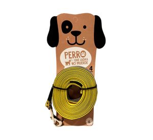 Correa de paseo 4 m amarillo