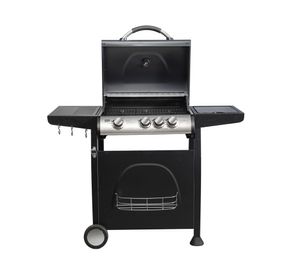 Parrilla a gas Giorgia 3 quemadores + quemador lateral BBQ Grill