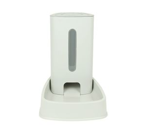 Dispensador de alimento gris claro BRNX