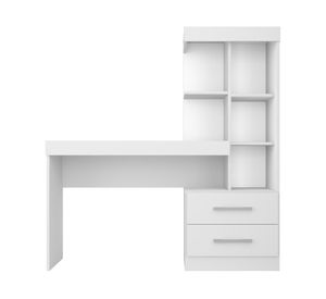 Centro de trabajo 2 cajones URB blanco M+Design