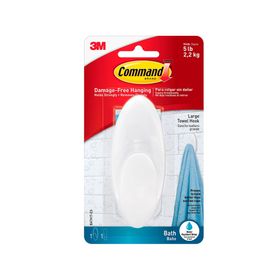 Gancho para toalla con tiras impermeables Grande Command