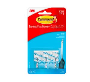 Gancho para utensilios transparente Command