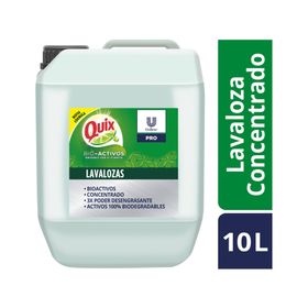 Lavaloza bidón 10 litros limón profesional Bio Activos Quix
