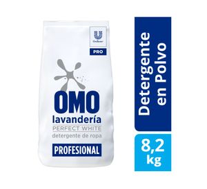 Omo detergente perfect white 8.2kg