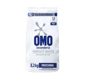 Omo detergente perfect white 8.2kg
