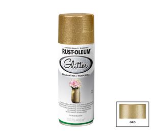 Pintura en spray 290 g Specialty Glitter oro brillante Rust-Oleum