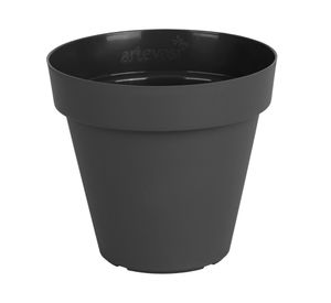 Macetero 20 cm Capri antracita Outzen