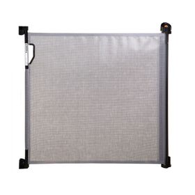 Puerta de seguridad retráctil gris Dreambaby