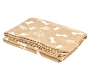 Manta mascota 120x150 cm Huesos