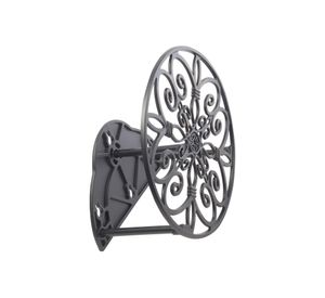 Soporte deco curvas manguera metálico