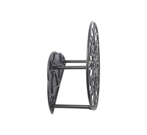 Soporte deco curvas manguera metálico