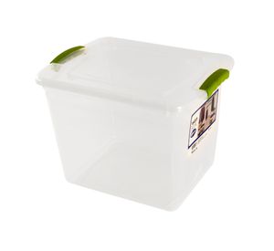 Caja organizadora 28 litros Wenbox transparente Wenco