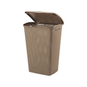 Canasto ropa 55 litros Bali taupé Reyplast