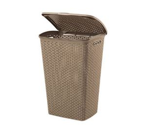 Canasto ropa 55 litros Bali taupé Reyplast