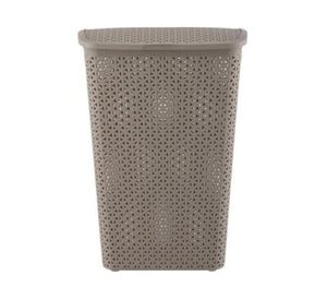 Canasto ropa 55 litros Bali taupé Reyplast