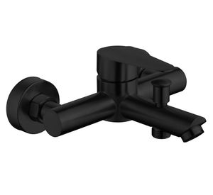 Monomando tina ducha Cantabria negro mate