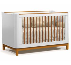 Cuna de madera Flow 3 funciones 86.5x76x135 cm blanco