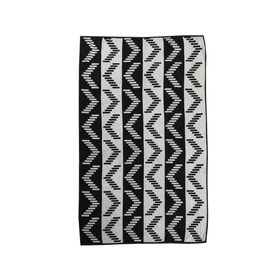 Toalla de playa Barbados 100x180 cm blanco