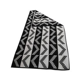 Toalla de playa Barbados 100x180 cm blanco