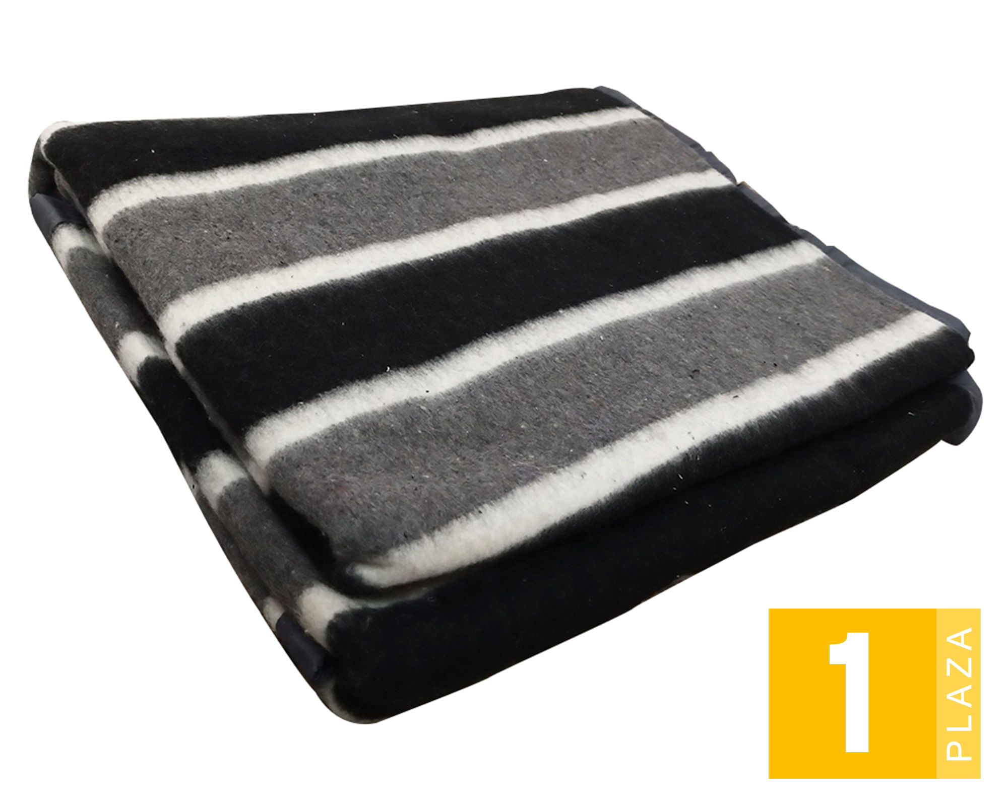 Illusions Frazada Jacquard gris 1 plaza