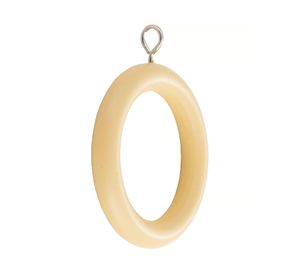 Argolla de cortina madera natural 10 un