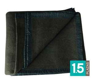 Frazada térmica verde musgo 1.5 plazas