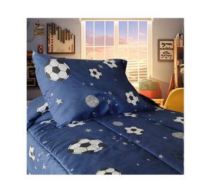 Plumón infantil Ball azul 1.5 plazas