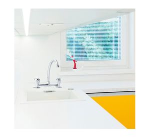 Combinación lavaplato plano Mossini cromo