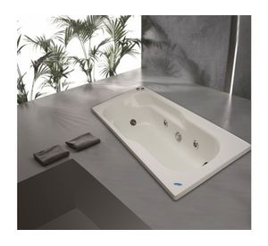 Tina hidromasaje 70x170 cm 5 jets derecho Logic Norglas.