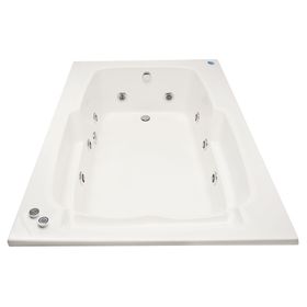 Tina hidromasaje 122x177 cm izquierda Lebka Norglas