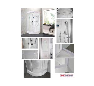 Cabina ducha 212x90x90 cm 6 jets Quintay