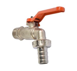 Llave bola jardín lavadero cromo