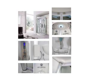 Cabina ducha 212x99x99 cm 6 jets Zapallar