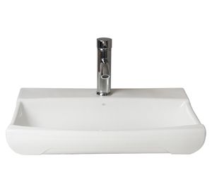 Lavamanos sobreponer Castelli blanco