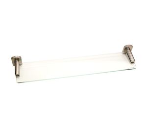 Repisa cristal Palma cromo 50 cm