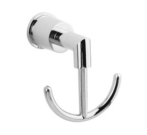 Percha doble Stella cromo