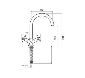 Monoblock lavaplatos Ente gris Tebisa