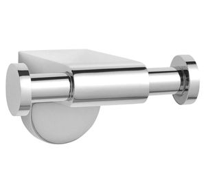 Percha doble Dessin cromo gris 1 pieza