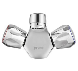 Monoblock lavatorio Mossini cromo