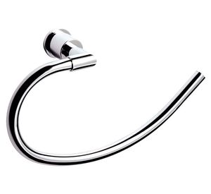 Toallero ganchera Stella cromo