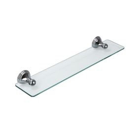 Repisa cristal Murano cromo 50 cm