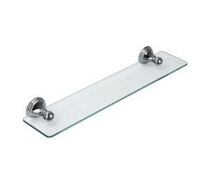 Repisa cristal Murano cromo 50 cm