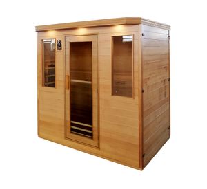 Sauna infrarojo 4 personas Tofino madera
