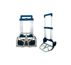 Carreta plegable 125 kg azul/inox Robust