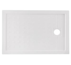 Receptáculo 70x120 cm + placa embellecedora/desagüe