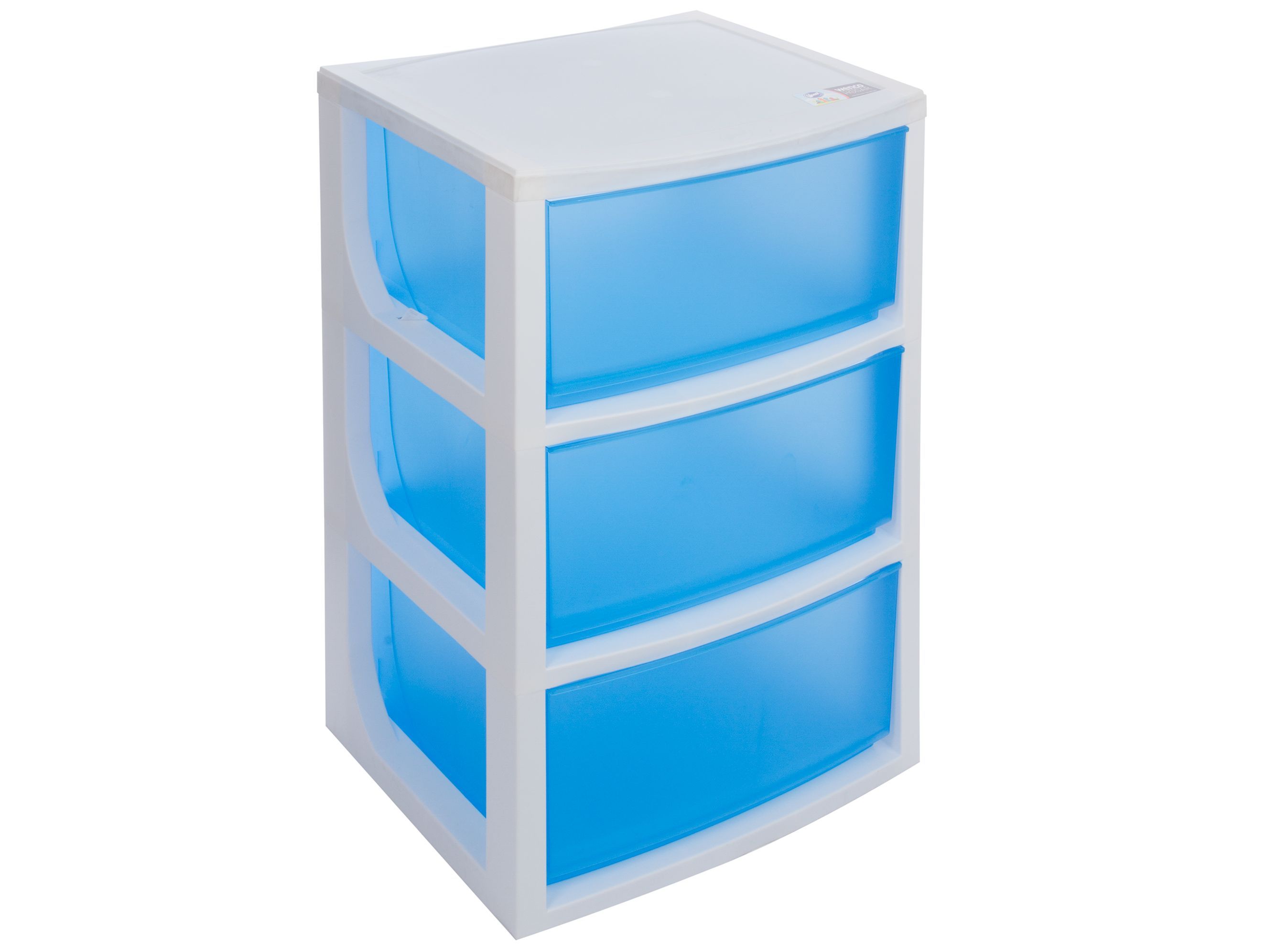Mueble organizador cajones azul Wenco