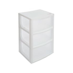 Mueble organizador 3 cajones blanco Wenco