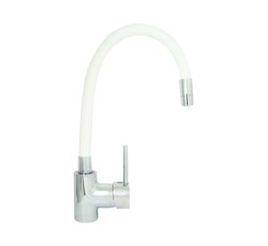 Monomando lavaplatos Nuco blanco/cromo Vessanti