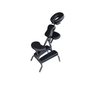 Silla de masaje negro Glomed